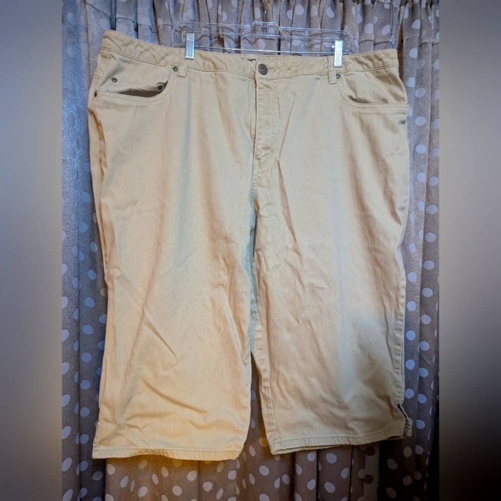 LA BLUES Denim Capris 24W